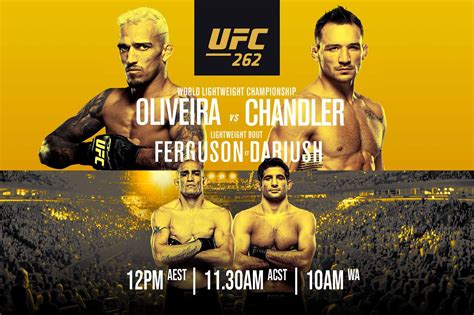 ufc 262 live stream online|UFC 262: Oliveira vs. Chandler (Main Card) (5/31/21) .